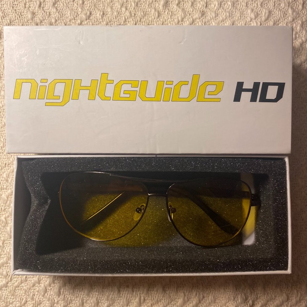 NIGHT GUARD HD YELLOW NIGHTIME DRIVING GLASSES